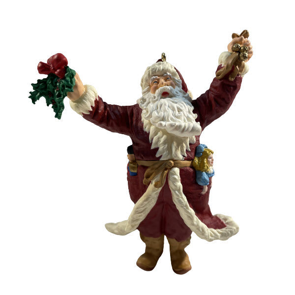 1998 Holly Hallmark Ornament (Merry Olde Santa) QX6386