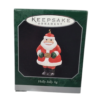1998 Holly-Jolly Jig Hallmark Ornament (Santa Claus) QXM4266 Image2
