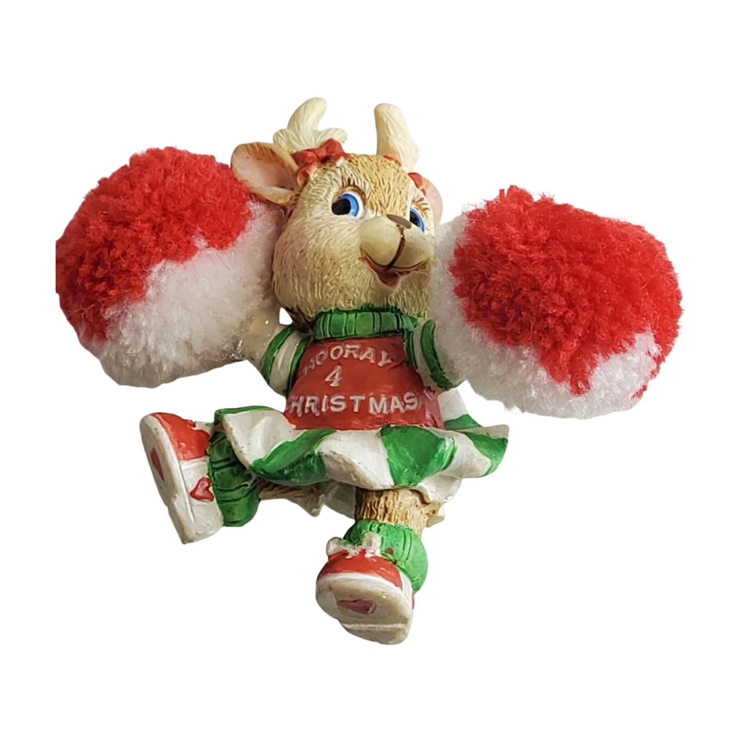 1998 Hurray 4 Christmas! Carlton Cards Ornaments (Reindeer) CXOR-164Y Image1