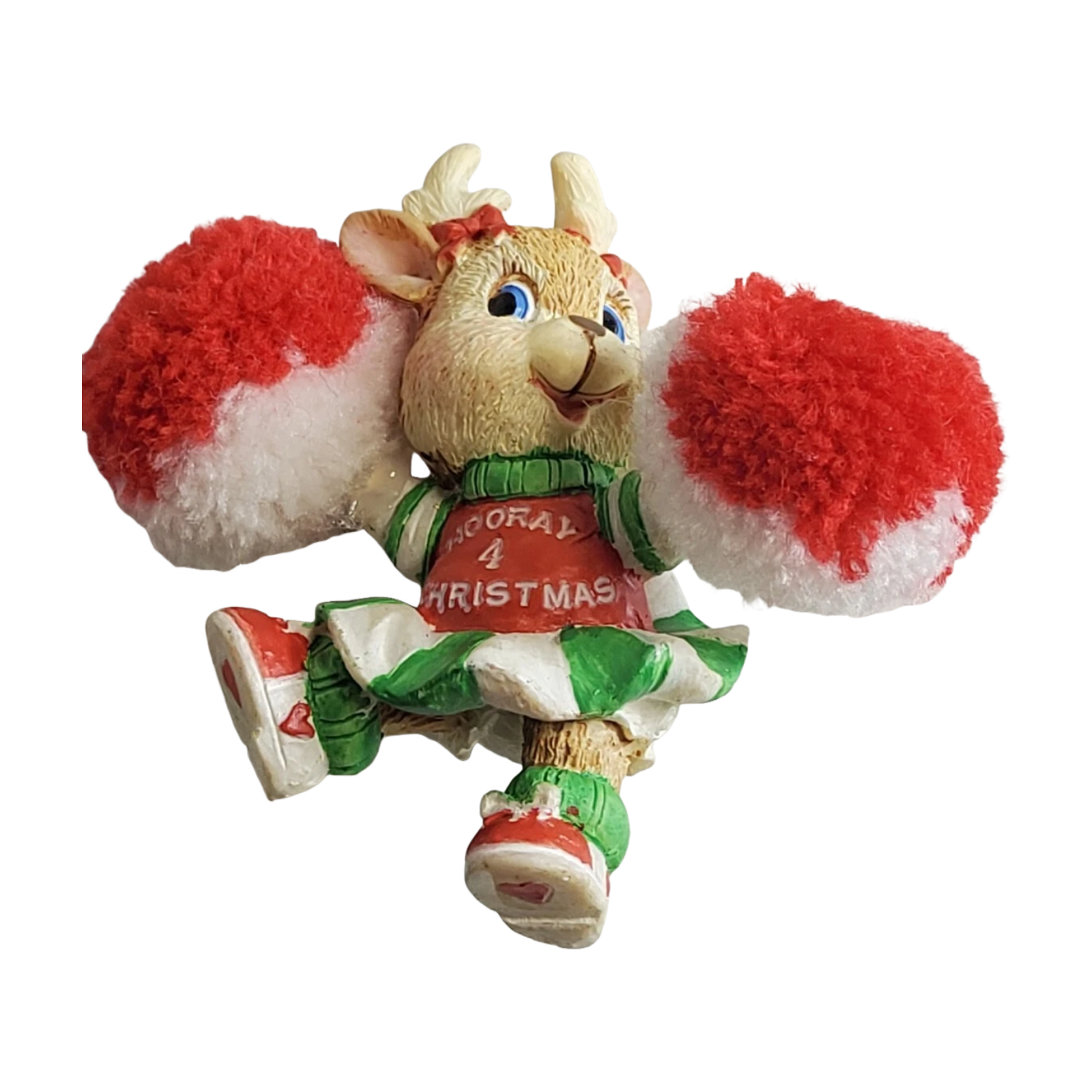 1998 Hurray 4 Christmas! Carlton Cards Ornaments (Reindeer) CXOR-164Y Image1