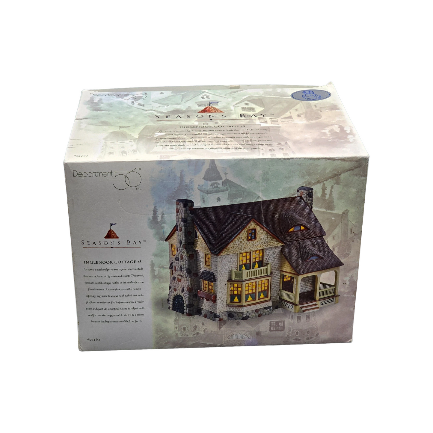 1998 Inglenook Cottage – Seasons Bay Series Department 56 #56.53304 53304 Image2