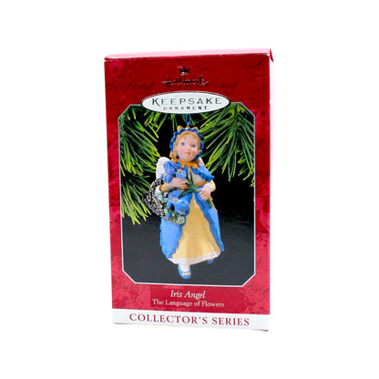 1998 Iris Angel Hallmark Ornament (The Lanugage of Flowers) QX6156 Image2