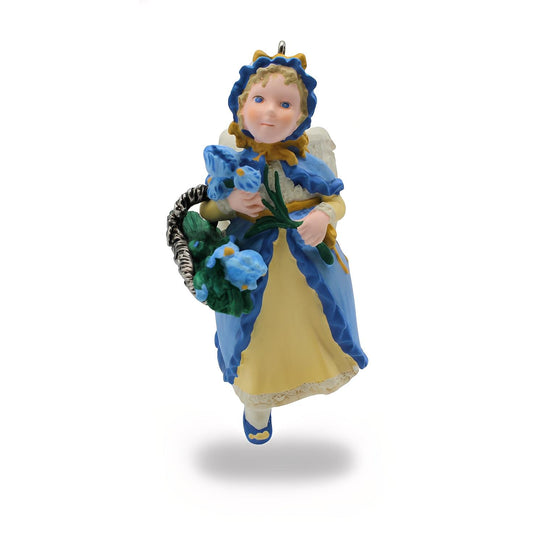 1998 Iris Angel Hallmark Ornament (The Lanugage of Flowers) QX6156