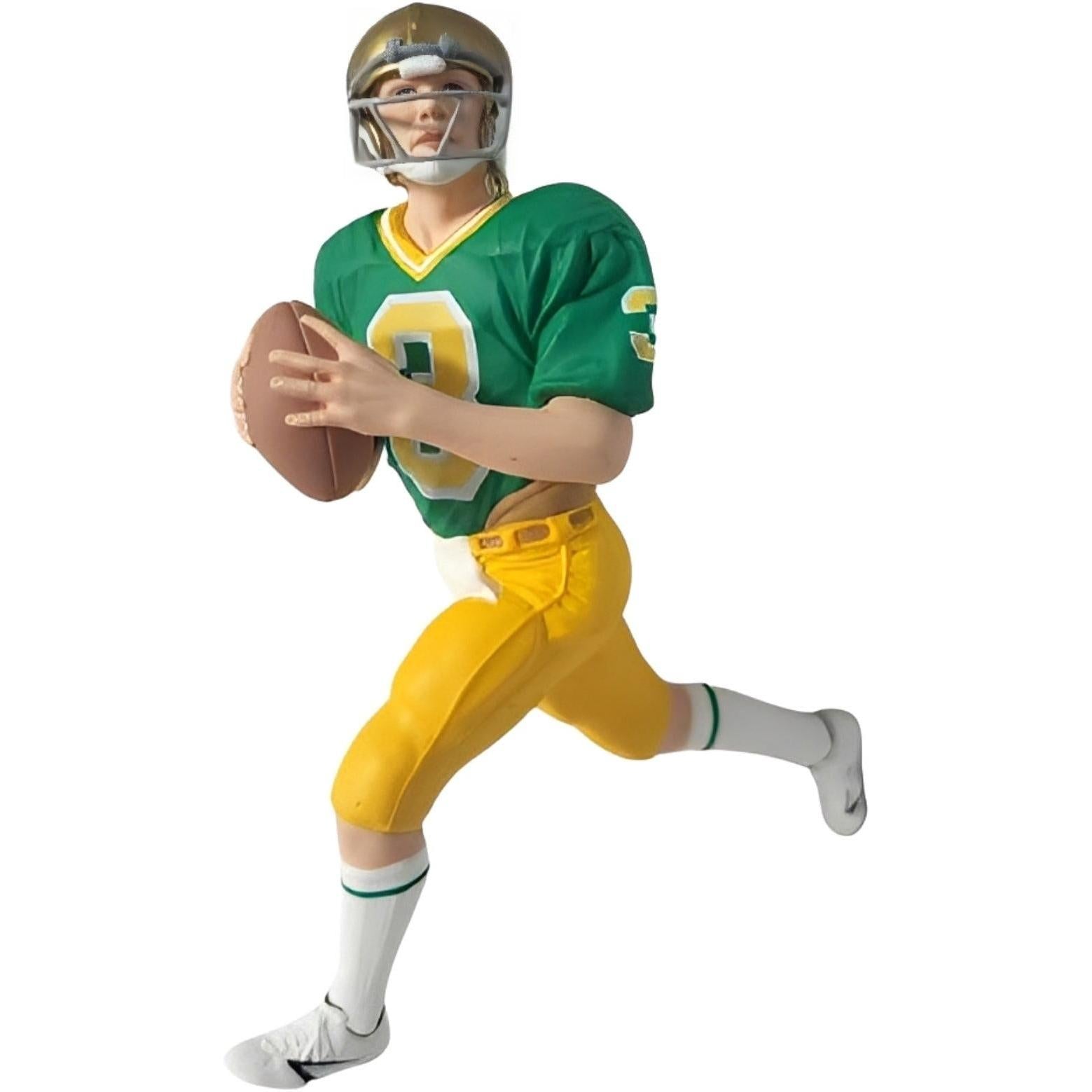 1998 Joe Montana Hallmark Ornament (Notre Dame Football Legend) QXI6843