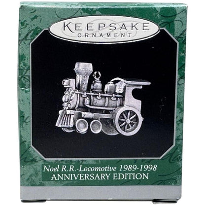 1998 Locomotive Hallmark Ornament (Noel R.R.) QXM4286