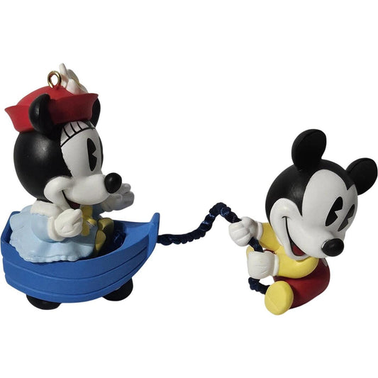 1998 Make-Believe Boat Hallmark Ornament (Baby Mickey & Co.) QXD4113