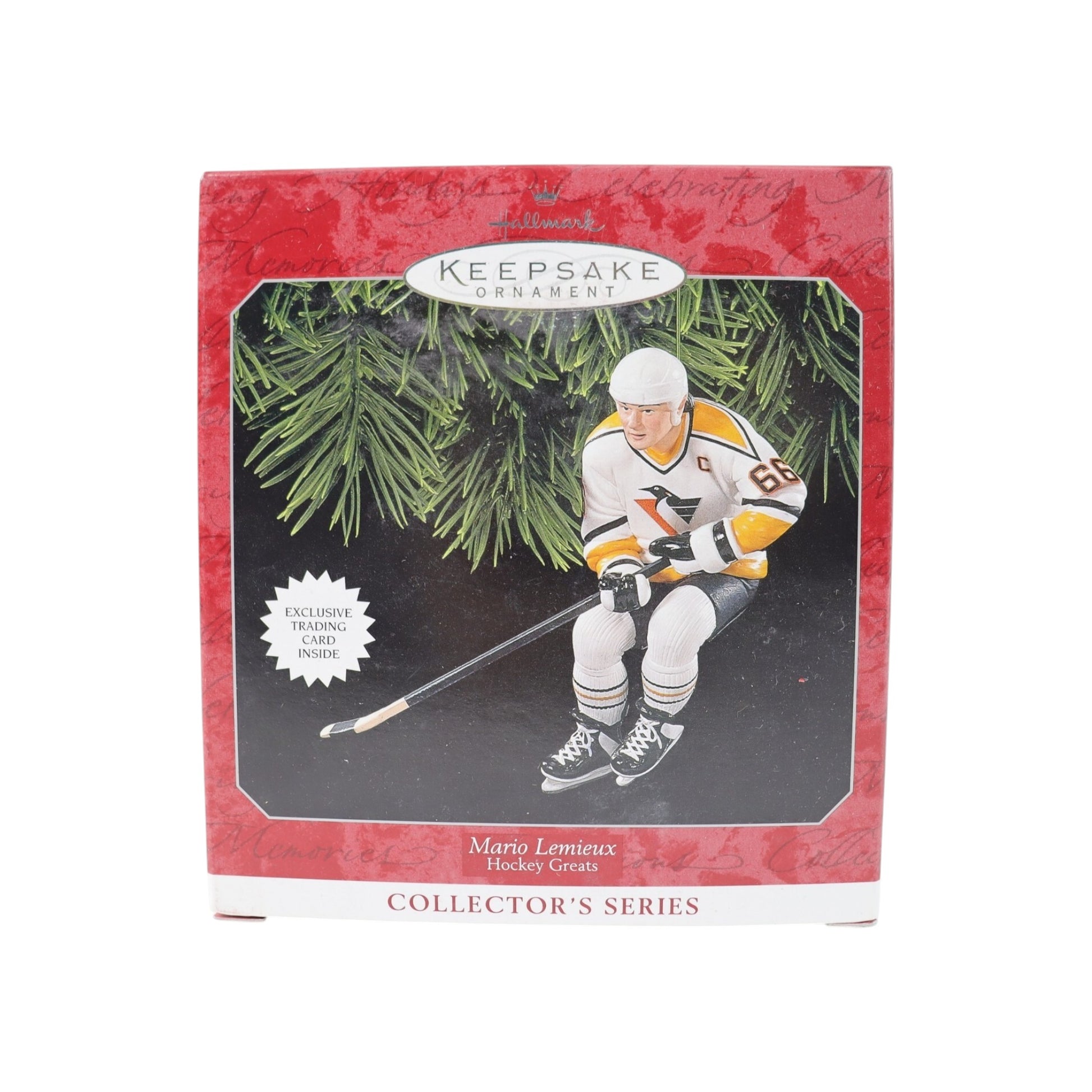 1998 Mario Lemieux Hallmark Ornament (Hockey Greats) QXI6476 Image2