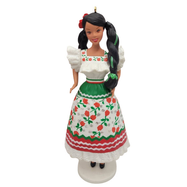 1998 Mexican Barbie Hallmark Ornament (Barbie) QX6356
