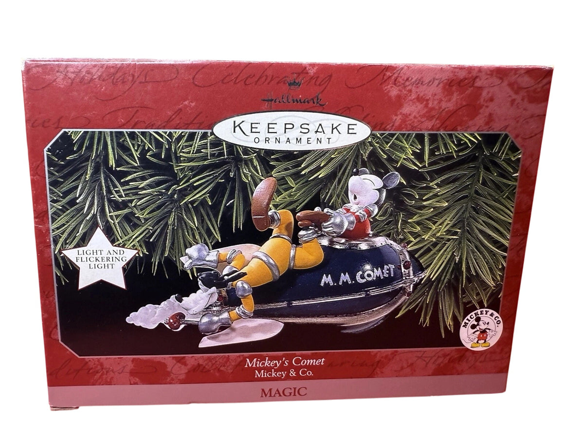 1998 Mickey's Comet Hallmark Ornament (Mickey Mouse & Friends) QXD7586 Image2
