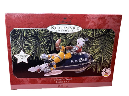 1998 Mickey's Comet Hallmark Ornament (Mickey Mouse & Friends) QXD7586 Image2