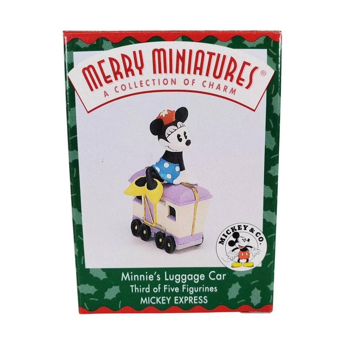 1998 Minnie's Luggage Car Hallmark Ornament (Mickey Express) QRP8506 Image2