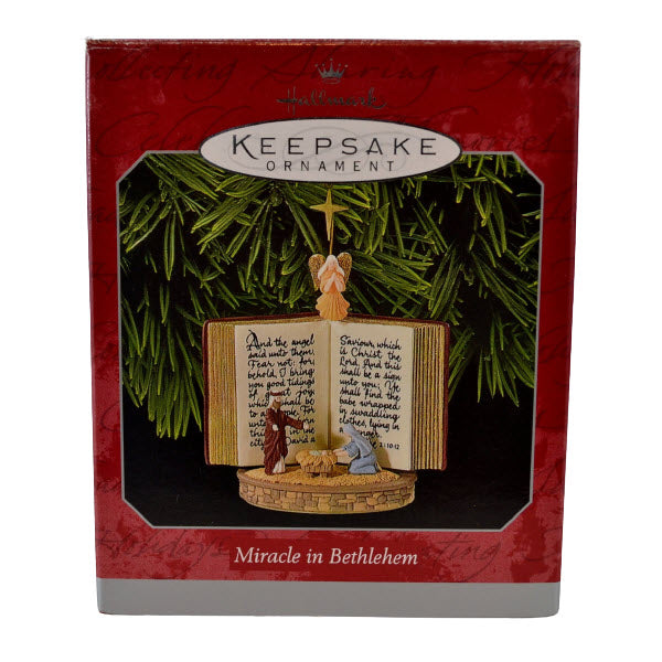 1998 Miracle in Bethlehem Hallmark Ornament (Nativity) QX6513