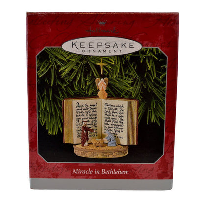 1998 Miracle in Bethlehem Hallmark Ornament (Nativity) QX6513