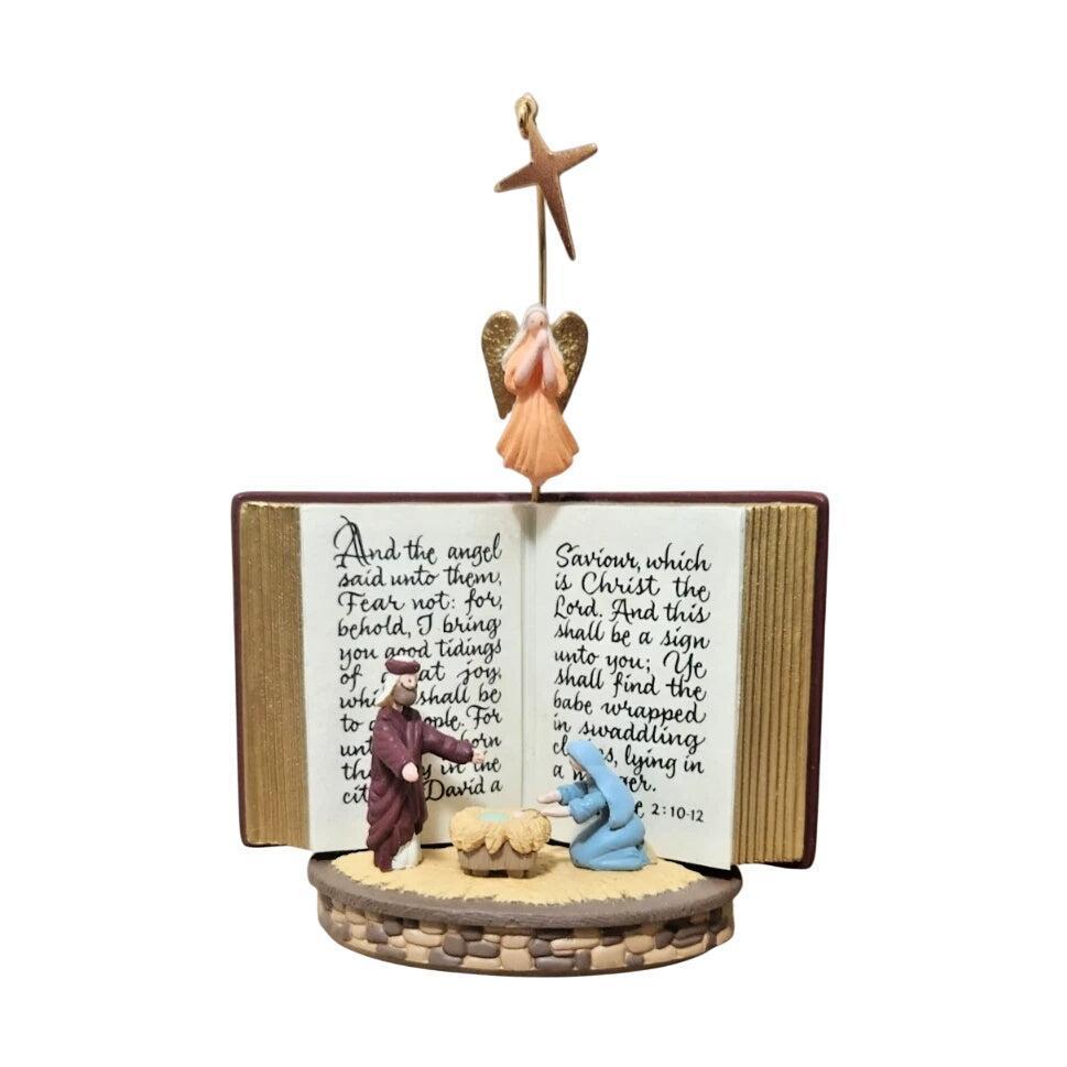 1998 Miracle in Bethlehem Hallmark Ornament (Nativity) QX6513 Image1