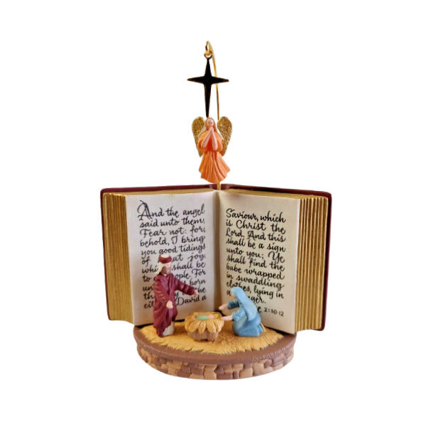1998 Miracle in Bethlehem Hallmark Ornament (Nativity) QX6513