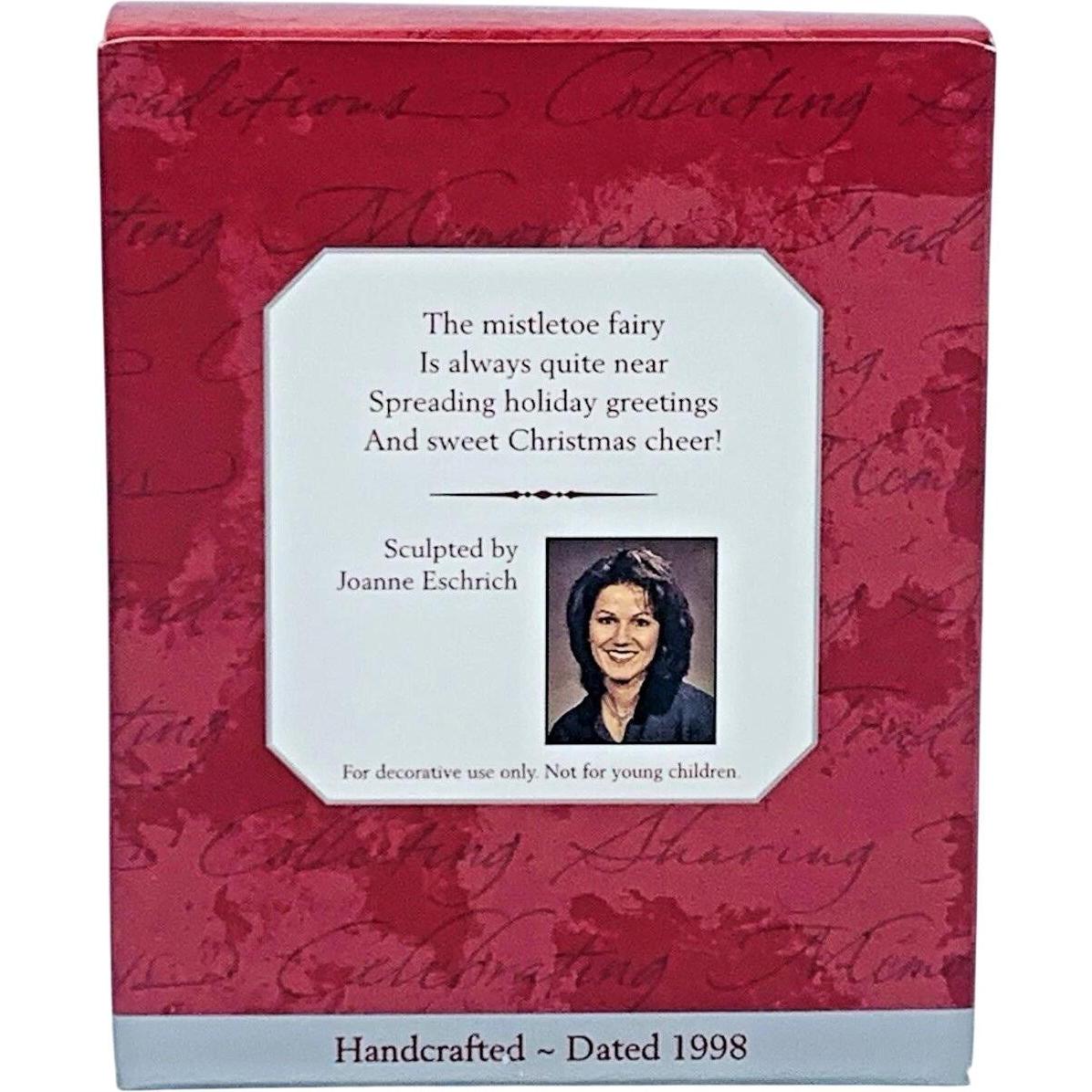 1998 Mistletoe Fairy Hallmark Ornament (Fairy Angel) QX6216