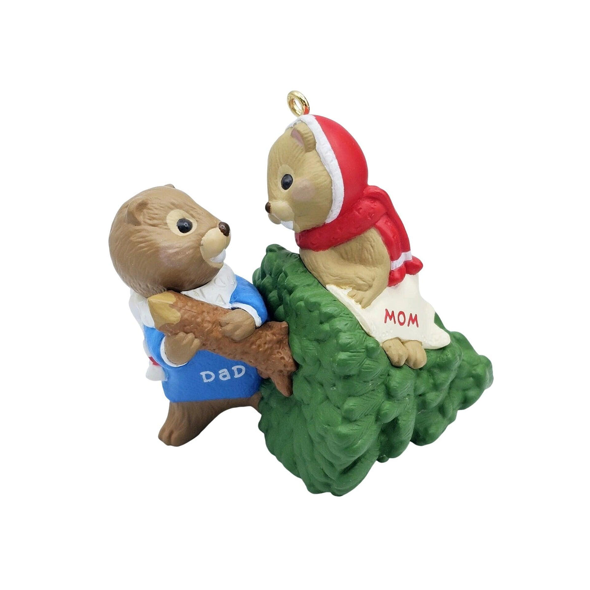 1998 Mom and Dad Hallmark Ornament (Family) QX6653 Image1