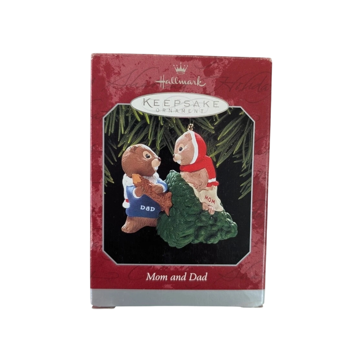 1998 Mom and Dad Hallmark Ornament (Family) QX6653 Image2