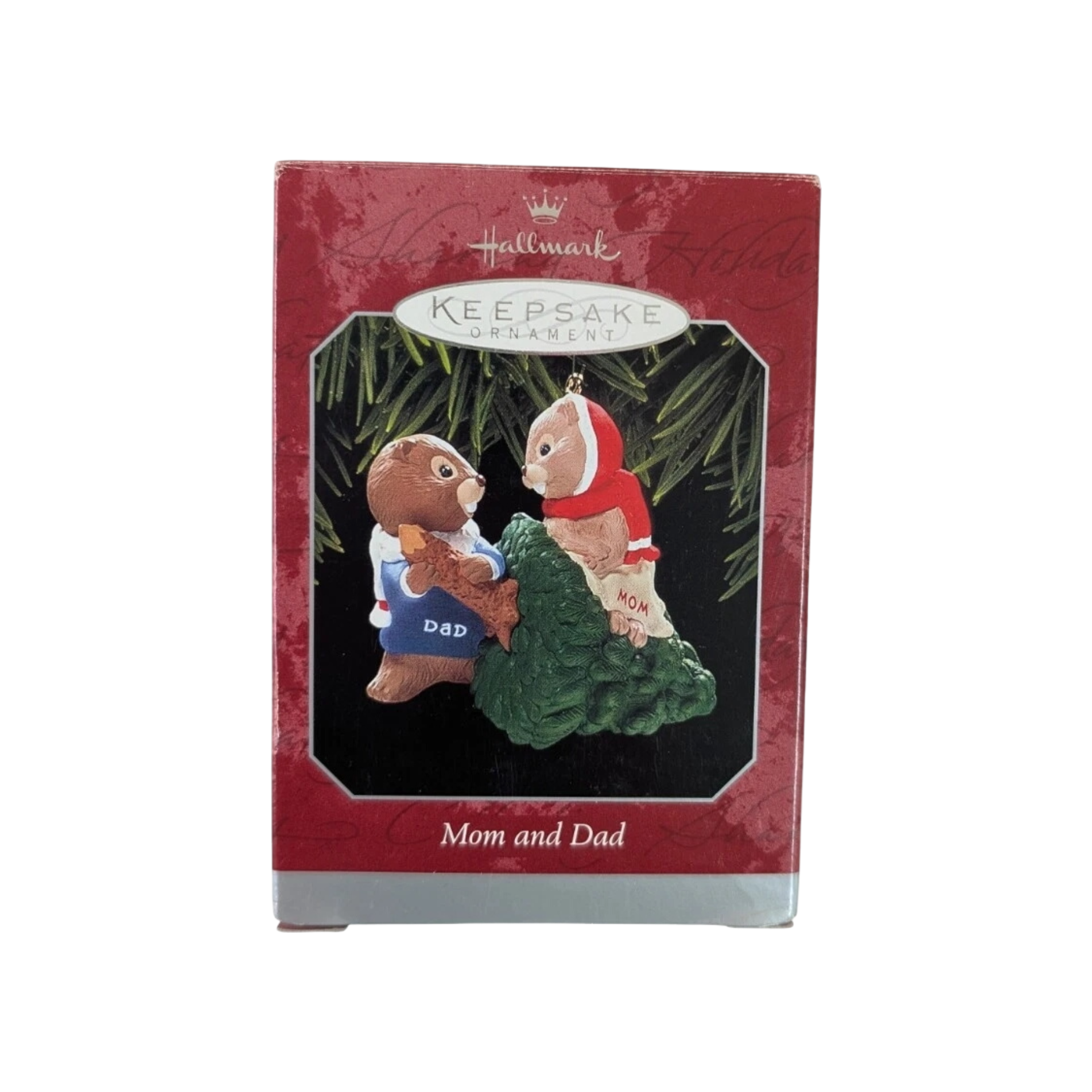 1998 Mom and Dad Hallmark Ornament (Family) QX6653 Image2