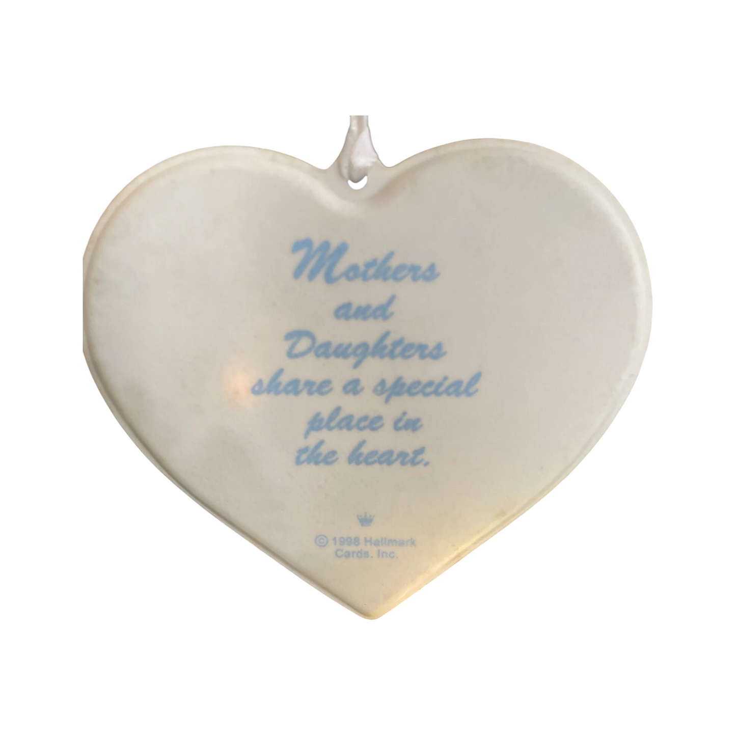1998 Mother and Daughter Hallmark Ornament (Family) QX6696