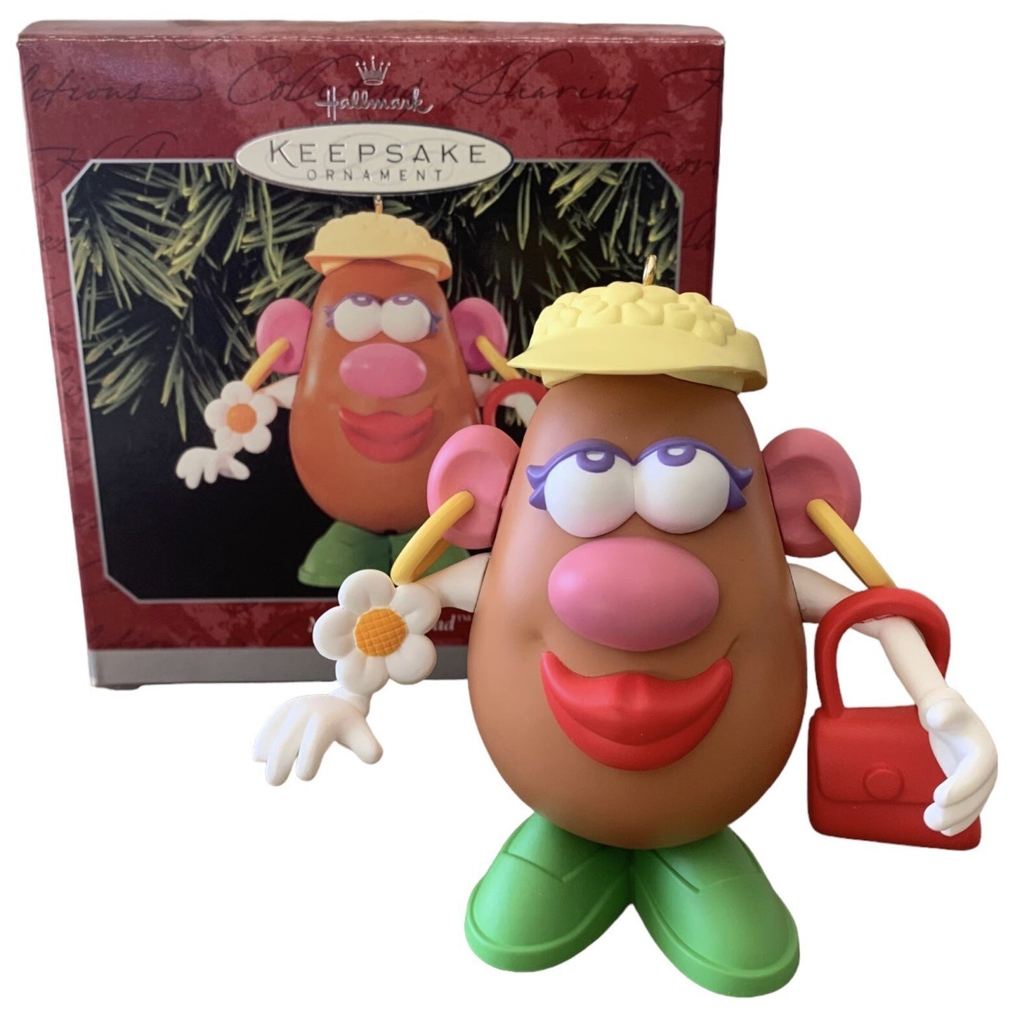 1998 Mrs. Potato Head Hallmark Ornament (Potato Heads) QX6886