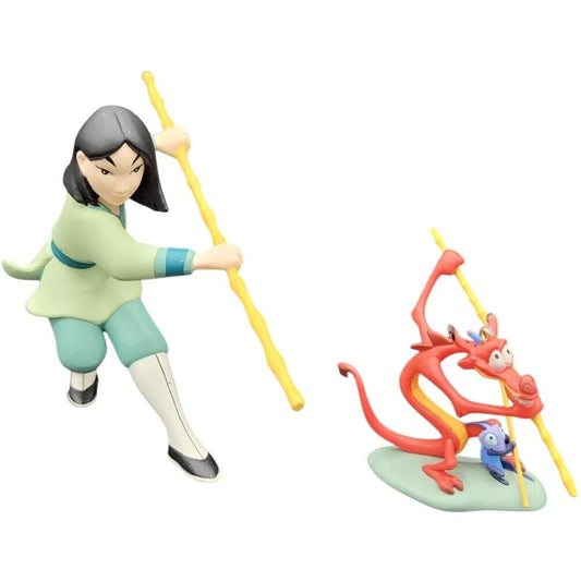 1998 Mulan, Mushu, and Cri-Kee Hallmark Ornament (Disney's Mulan) QXD4156
