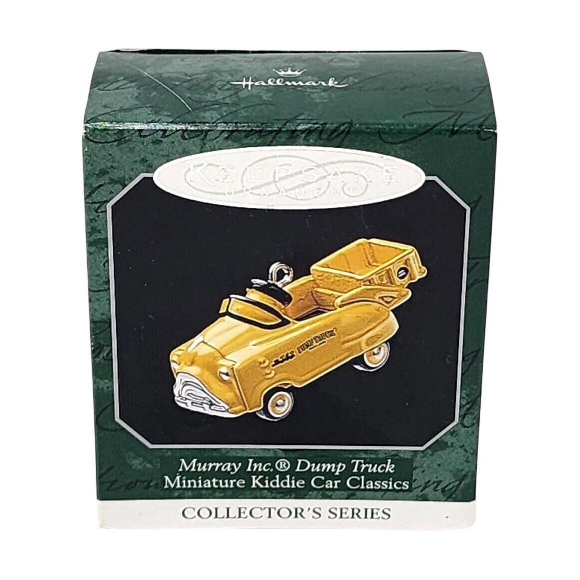 1998 Murray Dump Truck Hallmark Ornament (Miniature Kiddie Car Classics) QXM4183 Image2