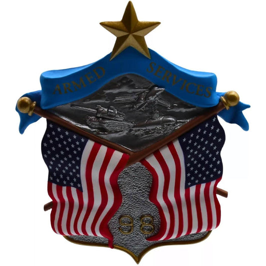 1998 National Salute Hallmark Ornament (Patriotic) QX6293