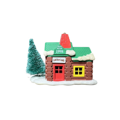 1998 New Home - Lincoln Logs Carlton Cards Ornaments (Toys and Games) CXOR-016Y Image1