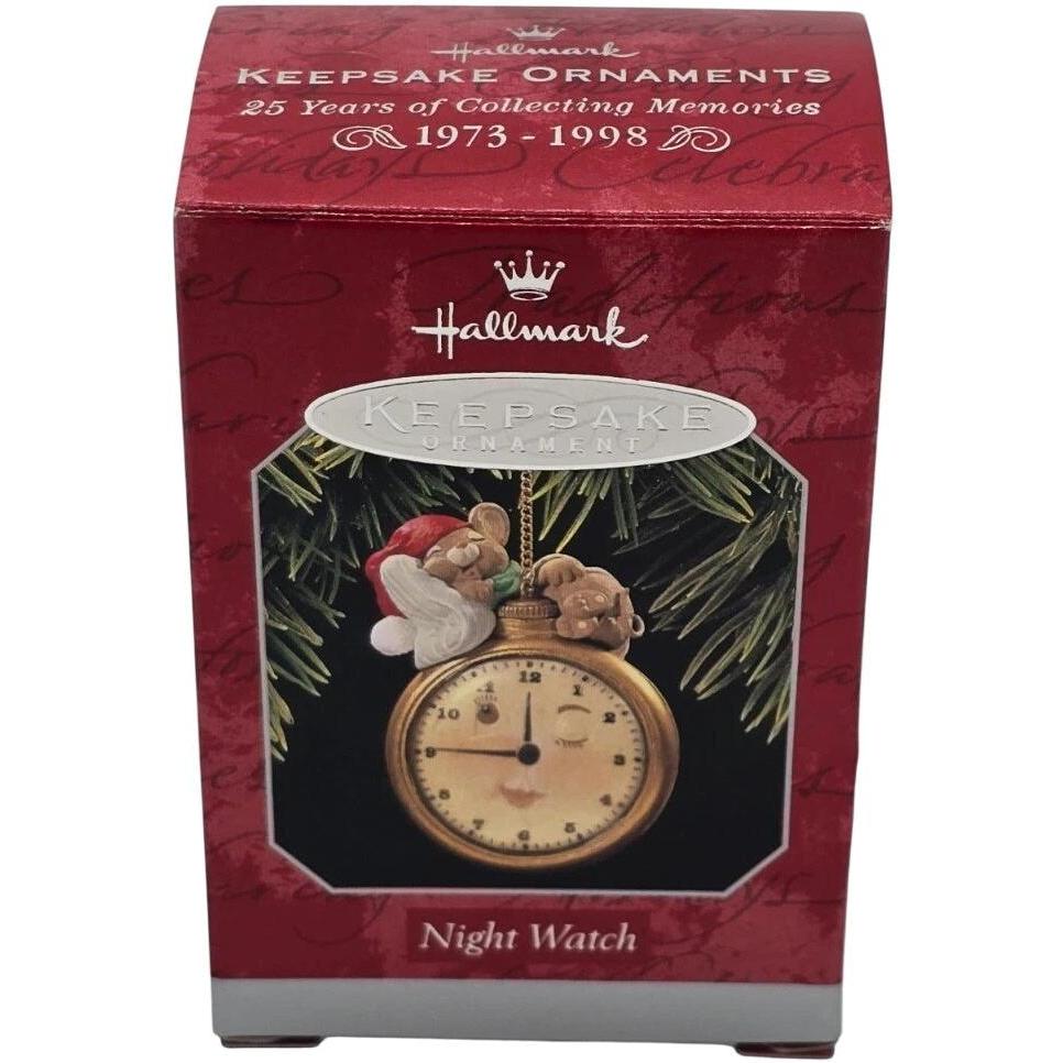 1998 Night Watch Hallmark Ornament (Watch) QX6725