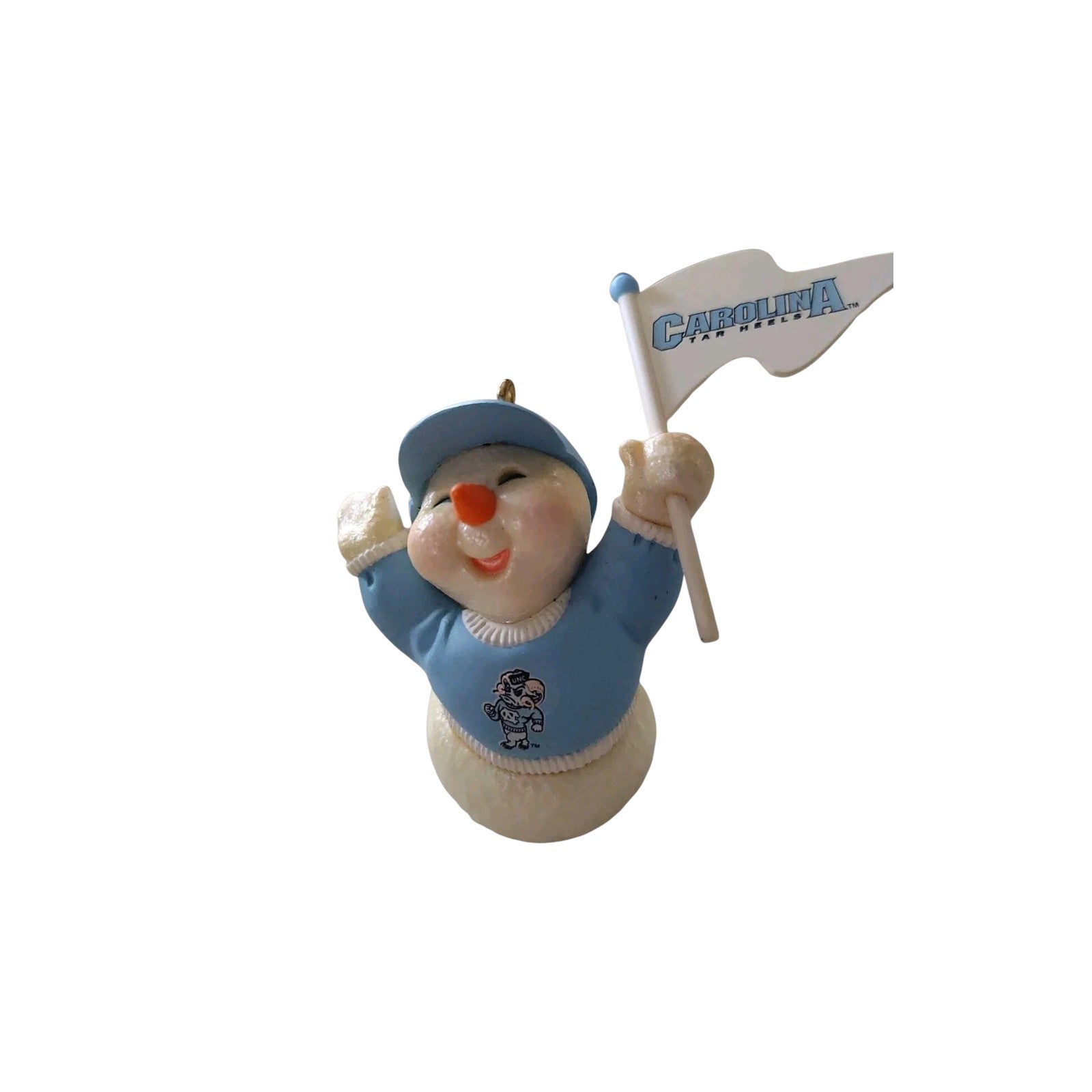 1998 North Carolina Tar Heels Hallmark Ornament (Football) QSR2333 Image1