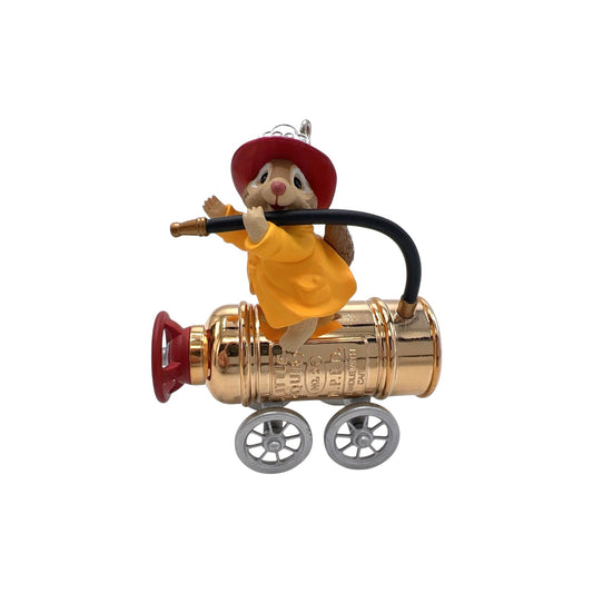 1998 North Pole Reserve Hallmark Ornament (Firefighter) QX6803 Image1