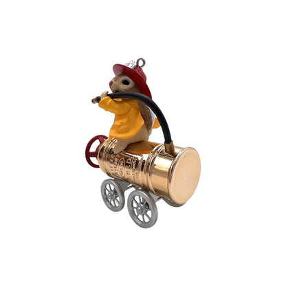 1998 North Pole Reserve Hallmark Ornament (Firefighter) QX6803 Image4
