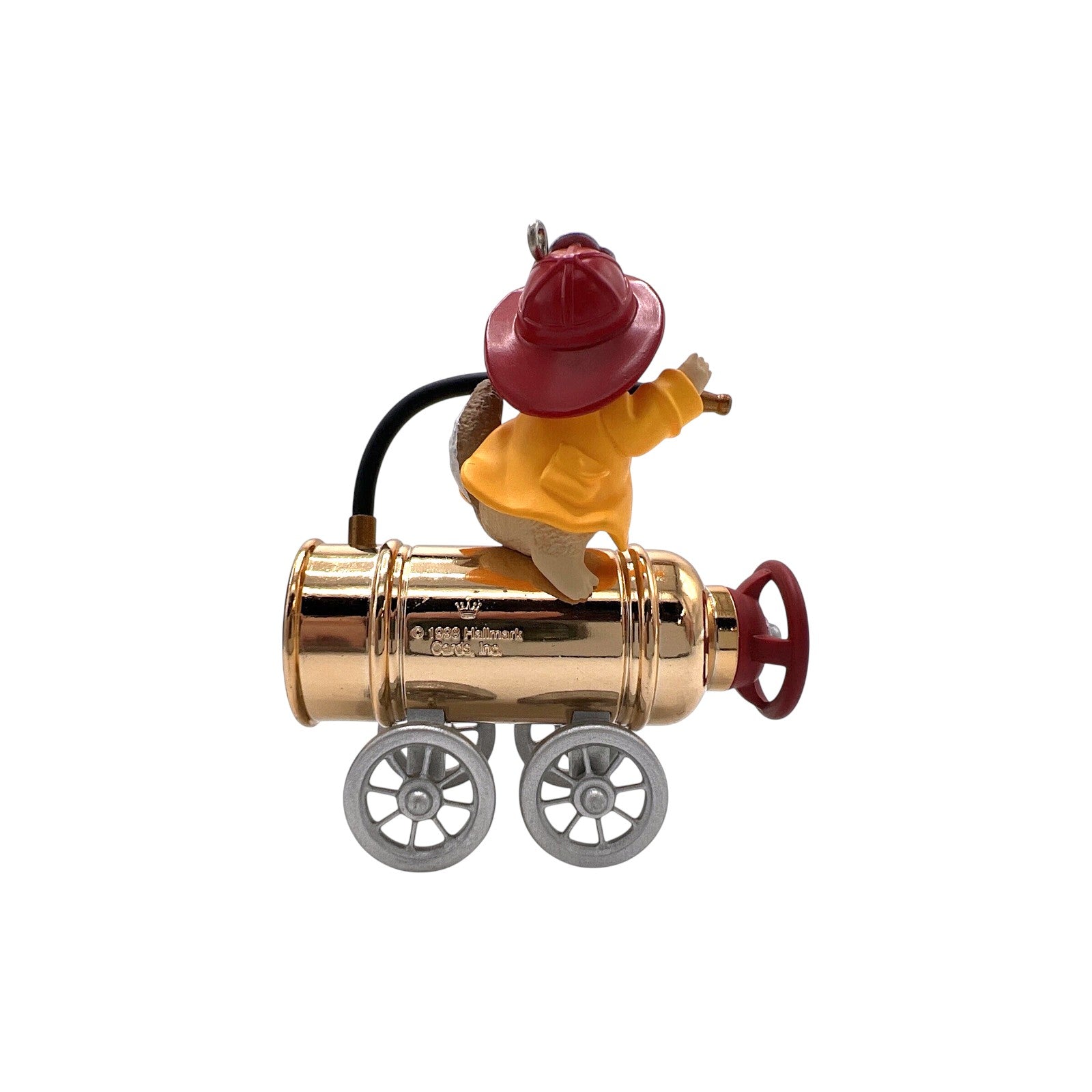 1998 North Pole Reserve Hallmark Ornament (Firefighter) QX6803 Image6