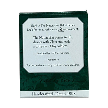 1998 Nutcracker Hallmark Ornament (The Nutcracker Ballet) QXM4146 Image8