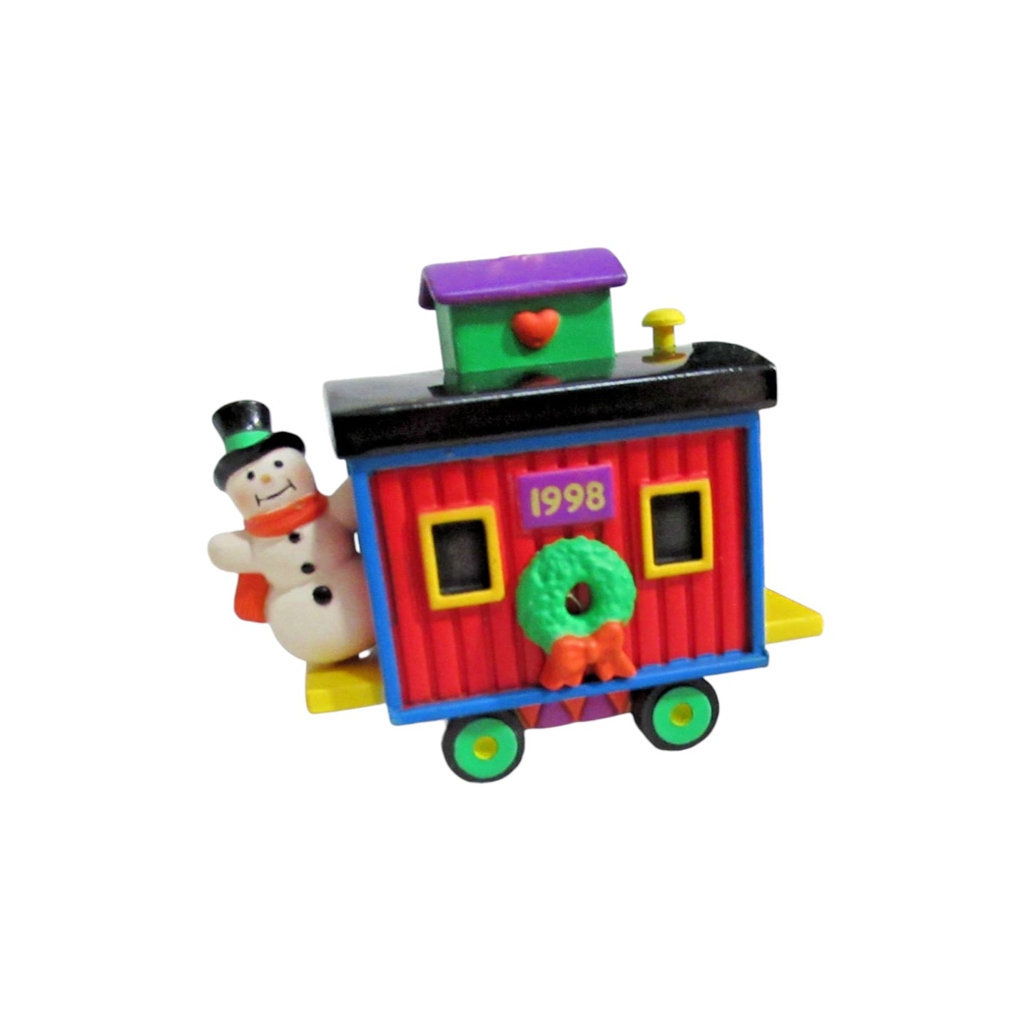 1998 On Track For Christmas Carlton Cards Ornaments (Train) CXOR-138Y Image1