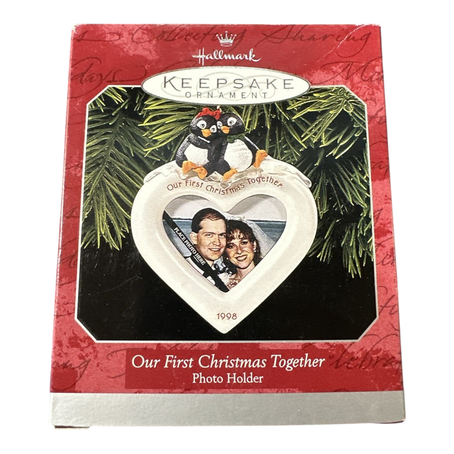 1998 Our First Christmas Together (Photo Holder)