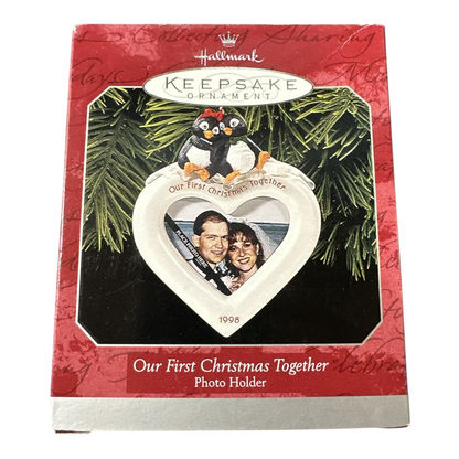 1998 Our First Christmas Together (Photo Holder)