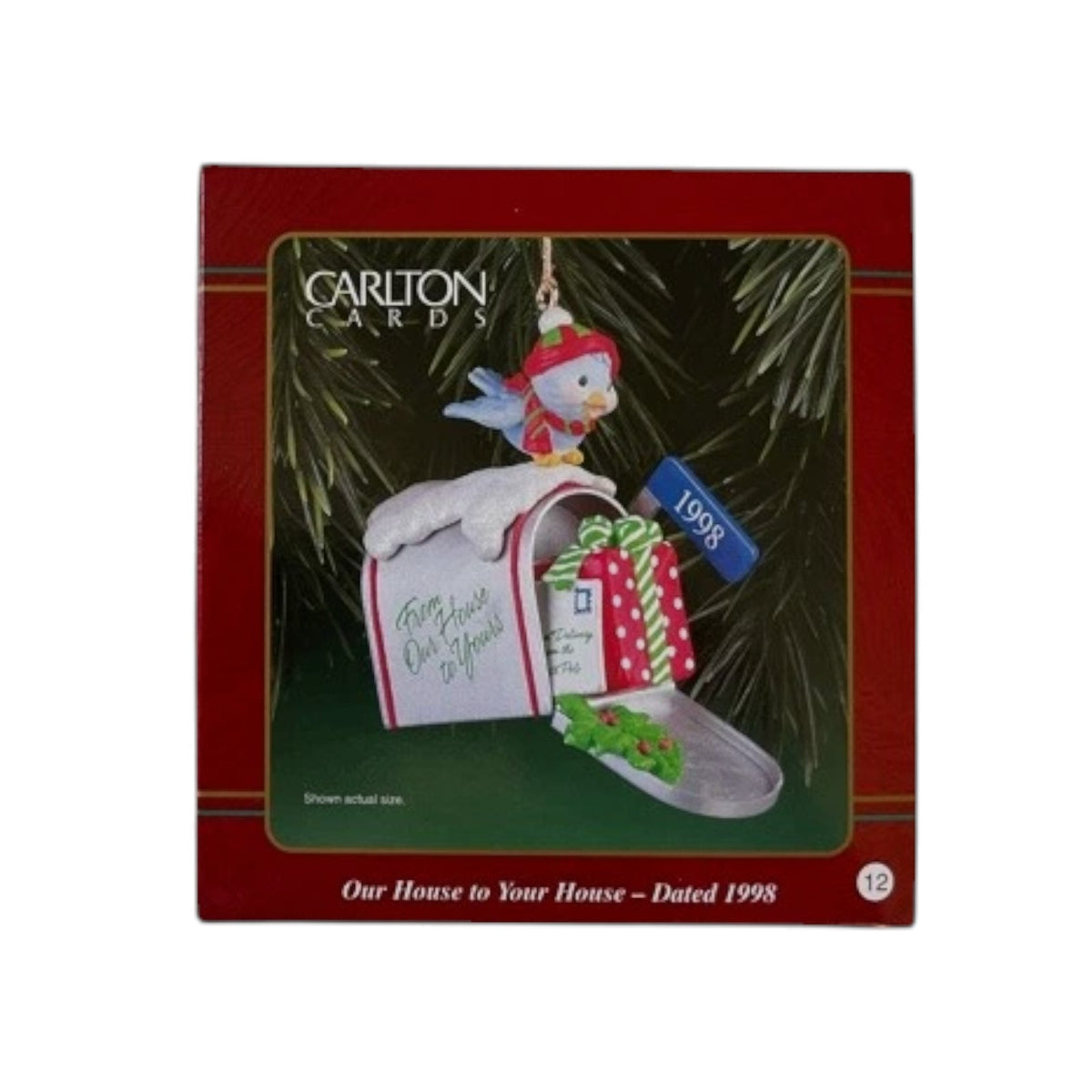 1998 Our House to Your House Carlton Cards Ornaments (Bird) CXOR-018Y Image2