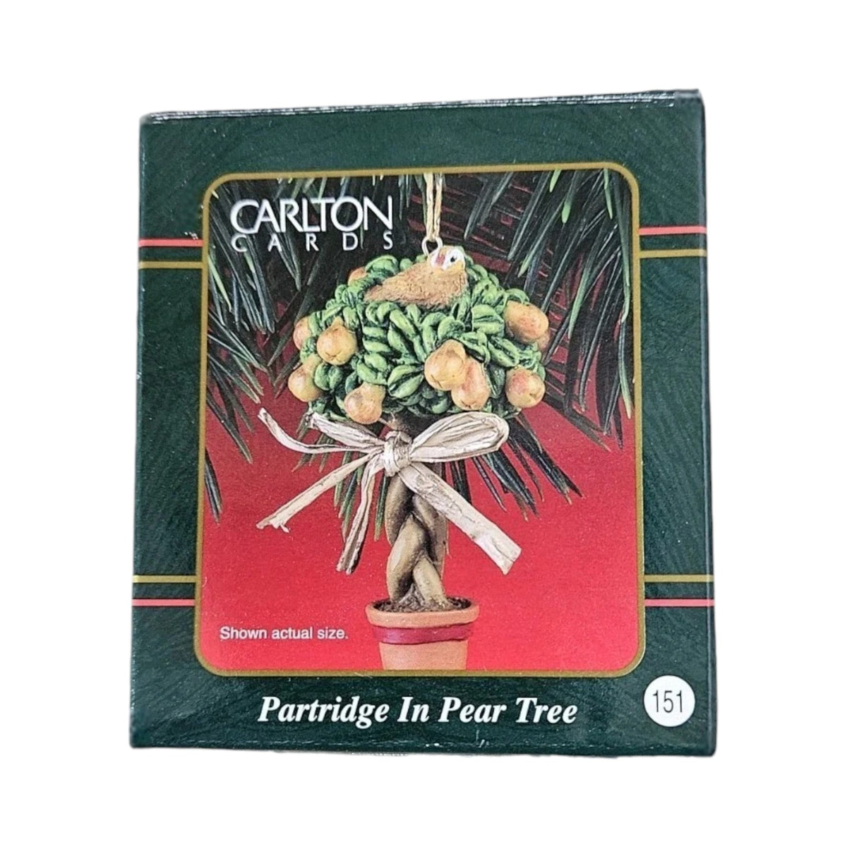 1998 Partridge In Pear Tree Carlton Cards Ornaments (Bird) CXOR-152Y Image2