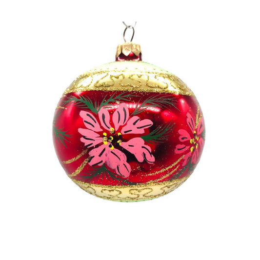 1998 Pink Poinsettias (Holiday Traditions)