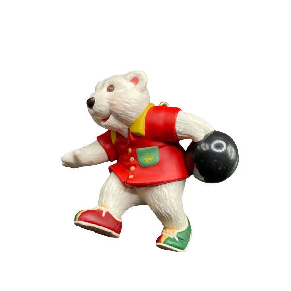 1998 Polar Bowler Hallmark Ornament (Polar Bear) QX6746
