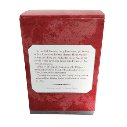 1998 Princess Aurora Hallmark Ornament (Sleeping Beauty) QXD4126