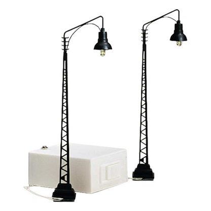 1998 “Railroad Lamps Set of 2” – Department 56 Village Accessories Item #56.52760 Image4