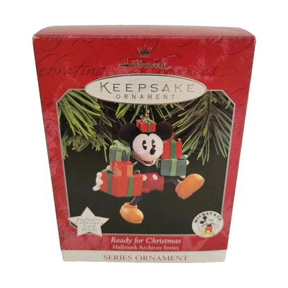 1998 Ready for Christmas Hallmark Ornament (Mickey Mouse) QXD4006 Image2