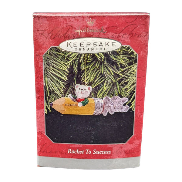 1998 Rocket To Success Hallmark Ornament (Teacher) QX6793