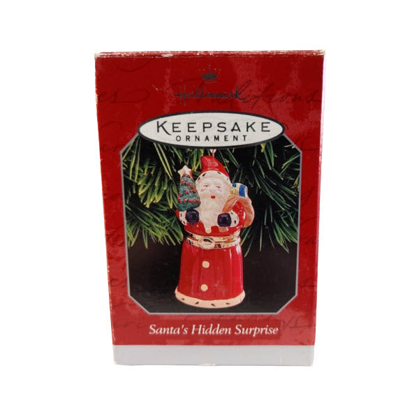 1998 Santa's Hiddn Surprise Hallmark Ornament (Santa Claus) QX6913