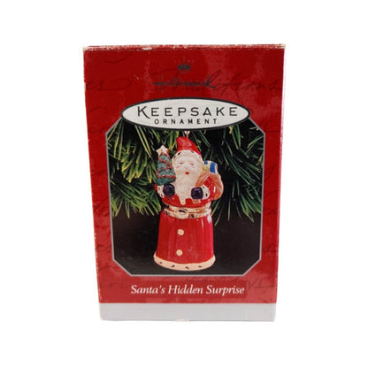 1998 Santa's Hiddn Surprise Hallmark Ornament (Santa Claus) QX6913