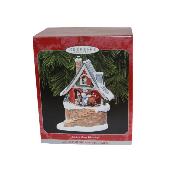 1998 Santa's Merry Workshop Hallmark Ornament (Santa's Merry Workshop) QX6816