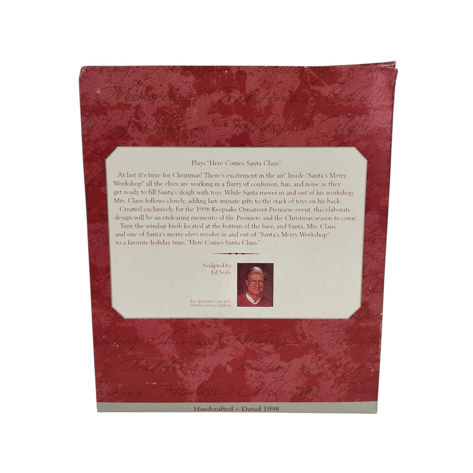 1998 Santa's Merry Workshop Hallmark Ornament (Santa's Merry Workshop) QX6816 Image8